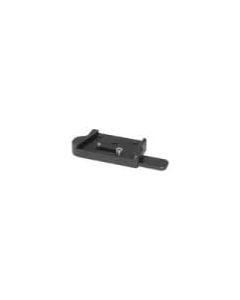 Custom Brackets QR Quick Release Receiver For Tripod. Attaches To The Tripod And Accepts Either The Bracket Or The Camera