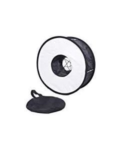 CowboyStudio Universal 18-Inch 46cm Easy-Fold Macro Ring Speedlite Flash Softbox Diffuser Reflector