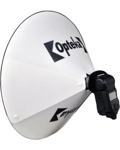 Opteka BD-10 Studio 23-Inch DSLR Digital Camera Dish Dome Flash Portrait Shadow Reflector Diffuser Diverter Studio Light for Olympus FL-600R FL-50R FL-600 FL-50 FL600 FL50