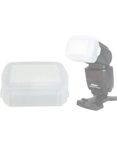 JJC Professional Flash Diffuser for Nikon Speedlight SB-5000, SB5000 Softbox, replaces SW-15H SW15H Diffusion Dome Box
